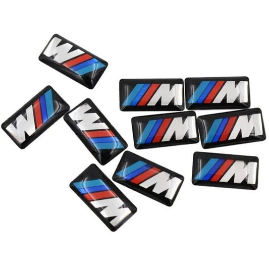 5x BMW M Felgenaufkleber für Alufelgen Lenkrad Selbstklebend Emblem